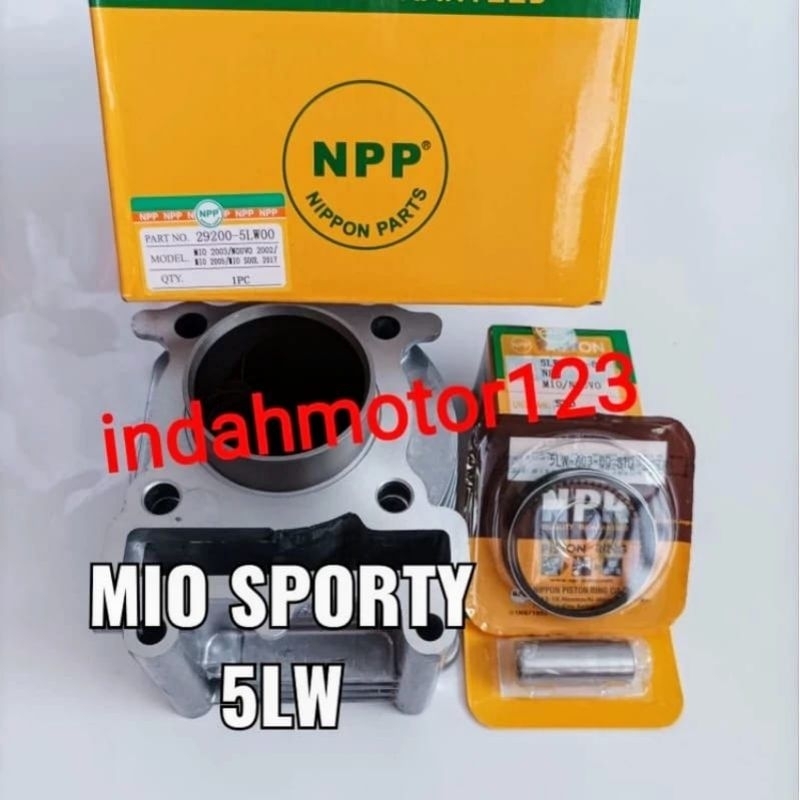 blok seher boring + piston kit mio sprty smile nuovo npp ( 5LW ) npp