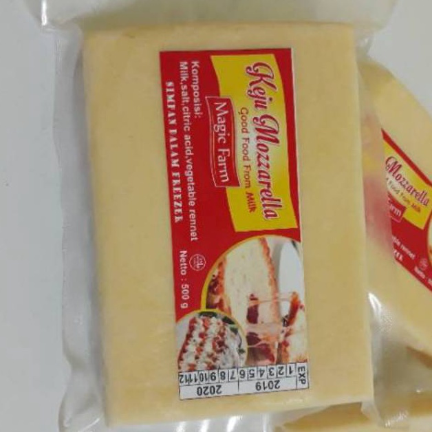 

[☀M56(] Mozarella Magic Farm 500gr/Keju Mozarella Promo Besar