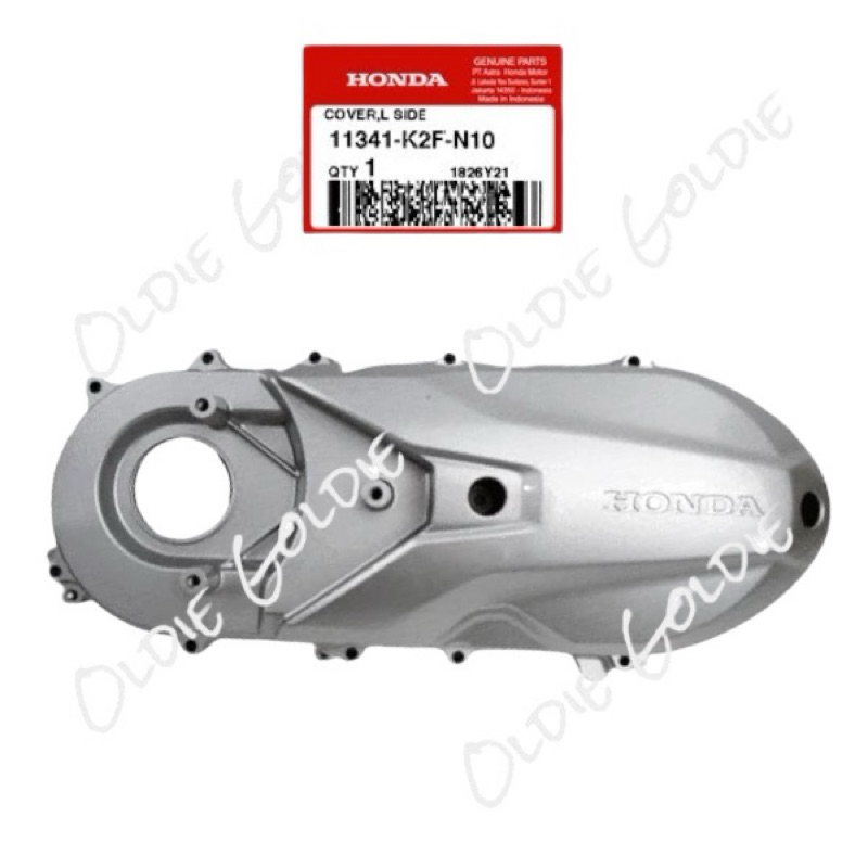 11341-K2F-N10 Cover L Bak Tutup CVT Scoopy eSP K2F Silver 11341K2FN10