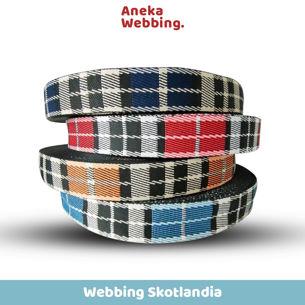 Webbing 3.8 cm Skotlandia