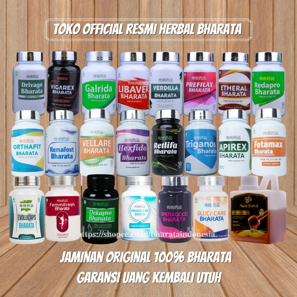 Obat Herbal Bharata Indonesia Asli Original 100%
