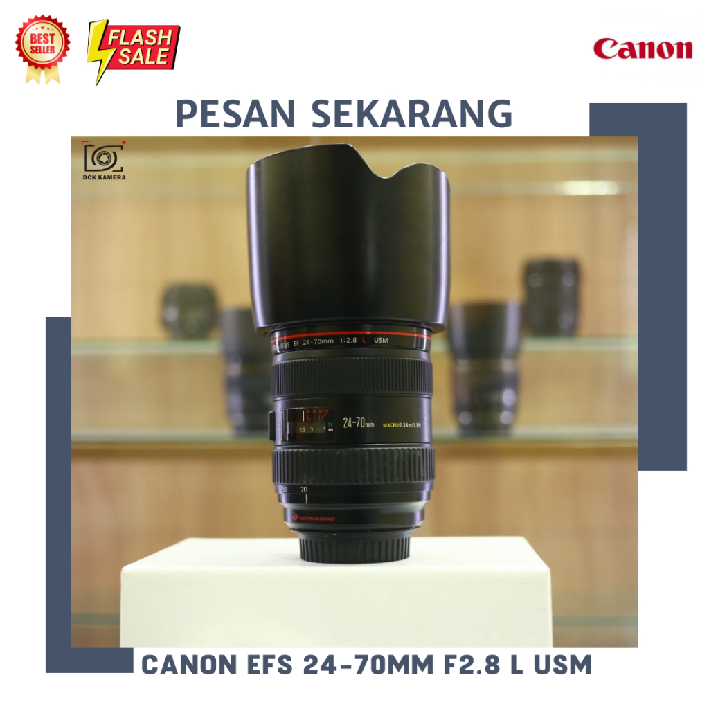LENSA CANON 24-70mm F2.8 L USM