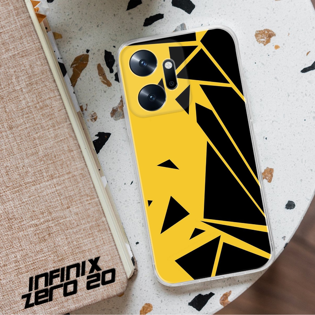Case INFINIX ZERO 20 - Casing INFINIX ZERO 20 Terbaru 2023 MIRACLE CASE [ MOTIF 08 ] Silikon INFINIX