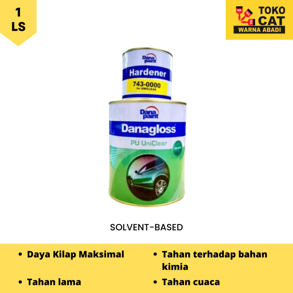 Cat Duco Vernis Danagloss PU Uniclear 1 Liter + Hardener