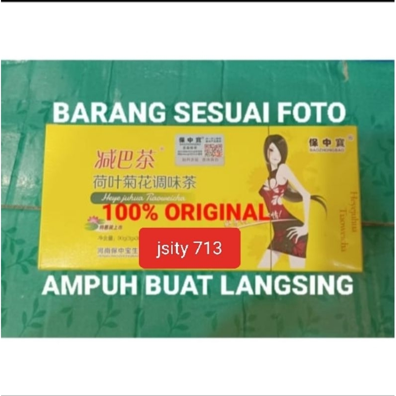 

slimming Herb Tea / teh Herbal Langsing / Teh hijau Celup isi 20