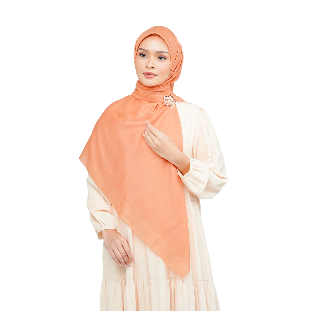 Nada Puspita - Nada Voile Scarf Large - Coral
