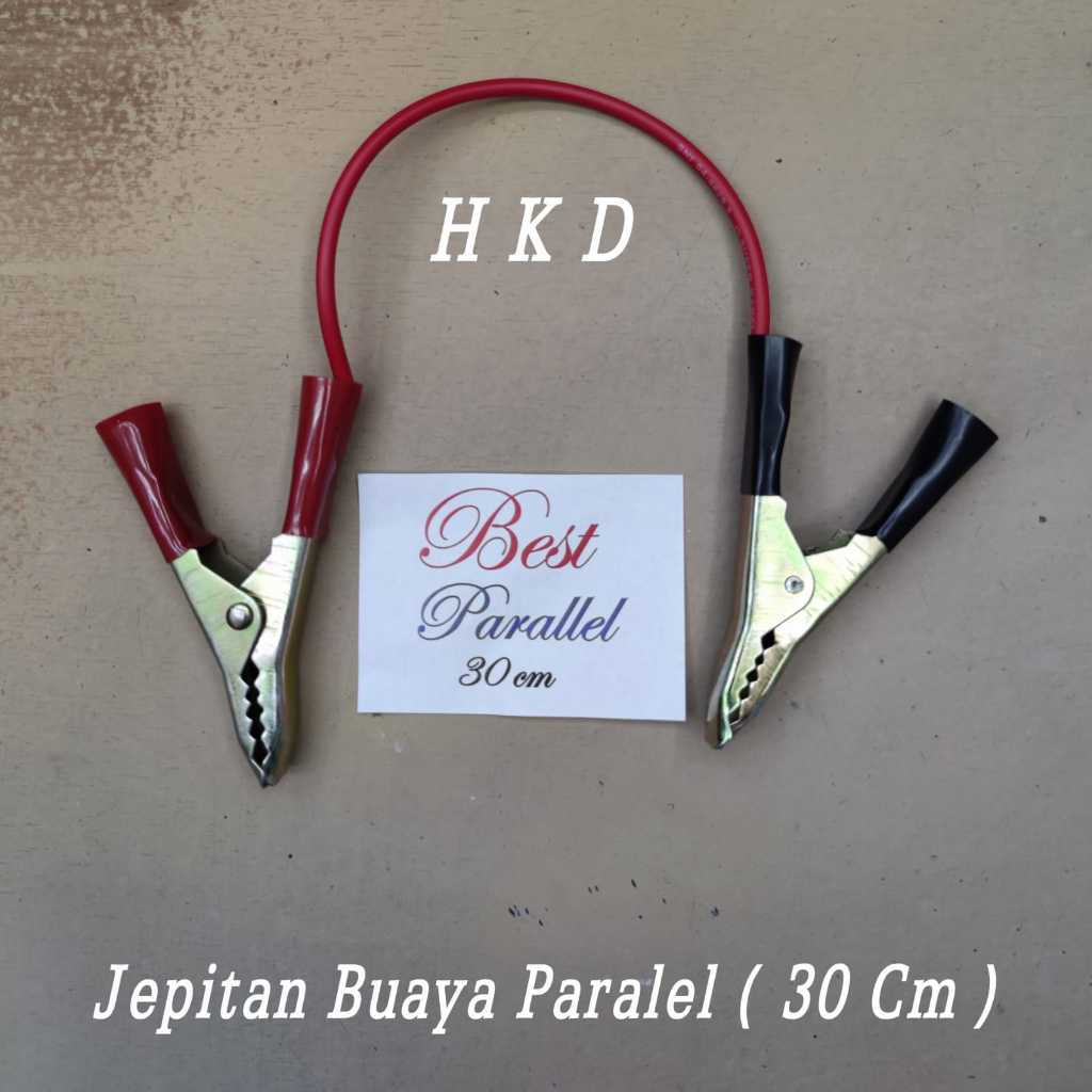 JEPITAN BUAYA AKI/ACCU MOTOR PARALEL
