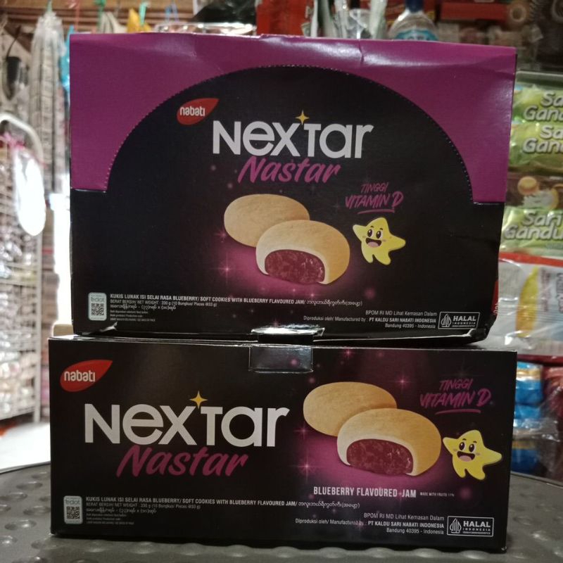 

Nextar Nastar Nabati rasa Blueberry @33gram