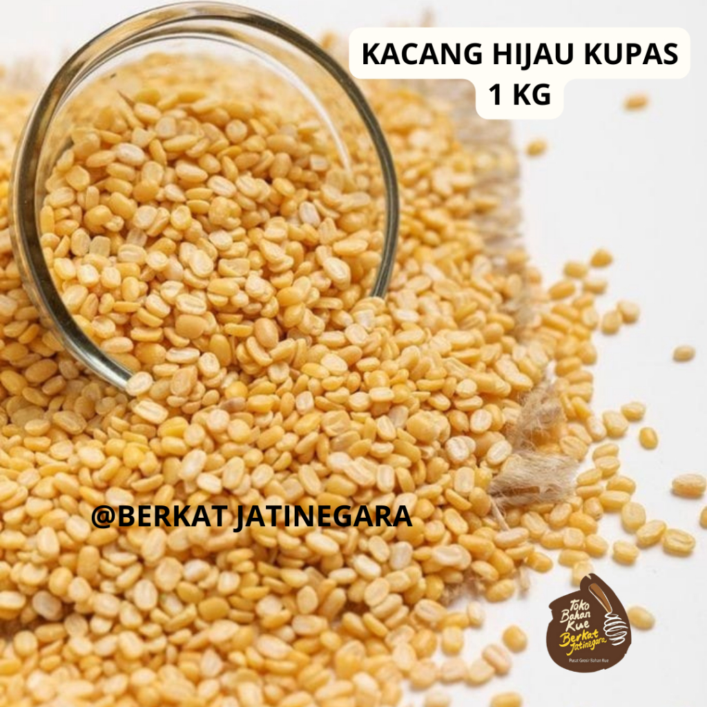 

KACANG HIJAU KUPAS 1 KG / KACANG HIJAU KUPAS / KACANG