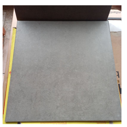 KERAMIK LANTAI TERAS 40X40 KASAR ABU SEMEN / ABU MATT / ABU INDUSTRIAL- KERAMIK LANTAI GARASI 40x40 