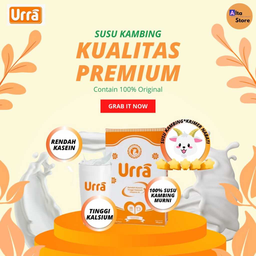 

Susu Kambing Urra Susu Kambing Eropa Saneen Penambah Berat Badan 200 Gram Palembang