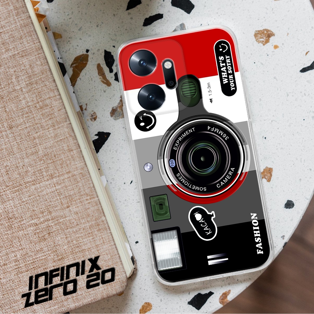 Case INFINIX ZERO 20 - Casing INFINIX ZERO 20 Terbaru 2023 MIRACLE CASE [ MOTIF 17 ] Silikon INFINIX