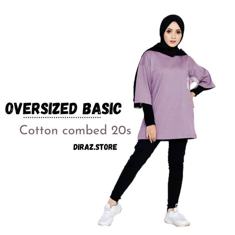 FLASH SALE KAOS OVERSIZE PREMIUM 20S KOREA TSHIRT UNIQLO