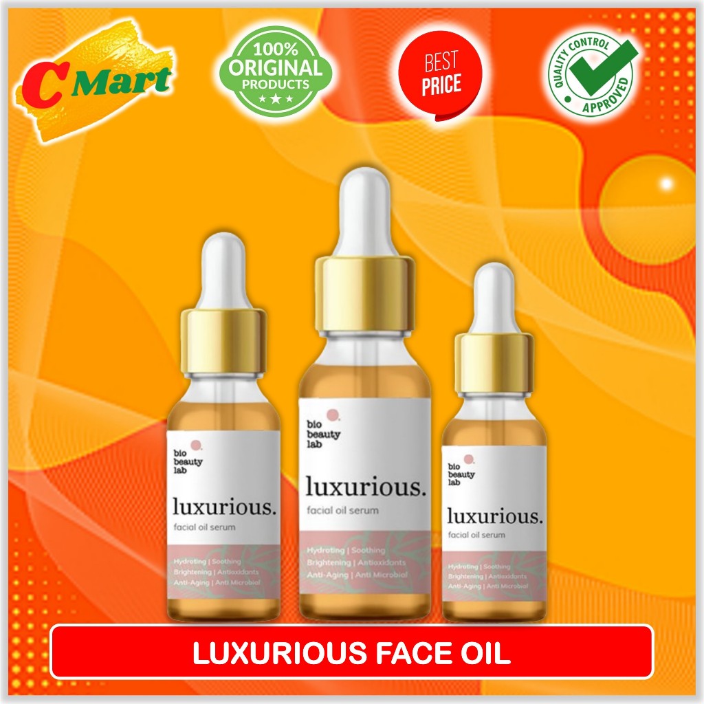 Bio Beauty Lab Luxurious Facial Oil Serum 5ml & 10ml & 20ml | Serum Wajah | Skincare Oil | CMart