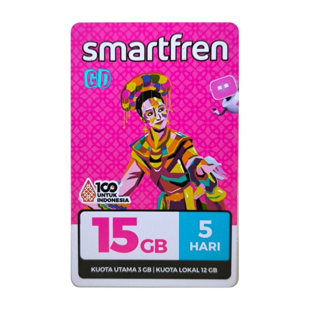 Voucher Smartfren 15GB 10Hari