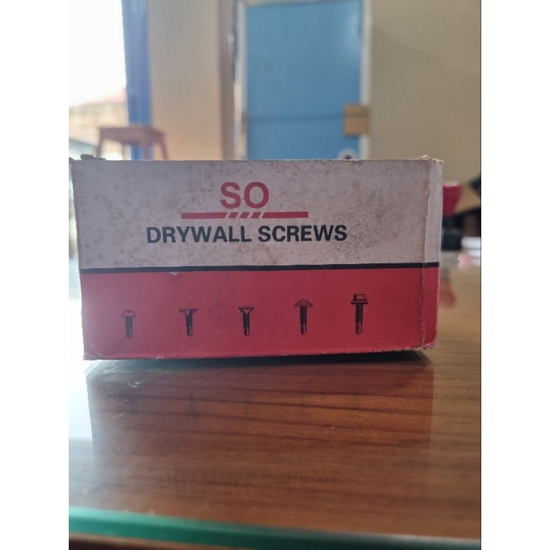 Skrup gipsum hitam SO 6 x 1 ½ ; 6 x 1¼ / sekrup gipsum / drywall screw