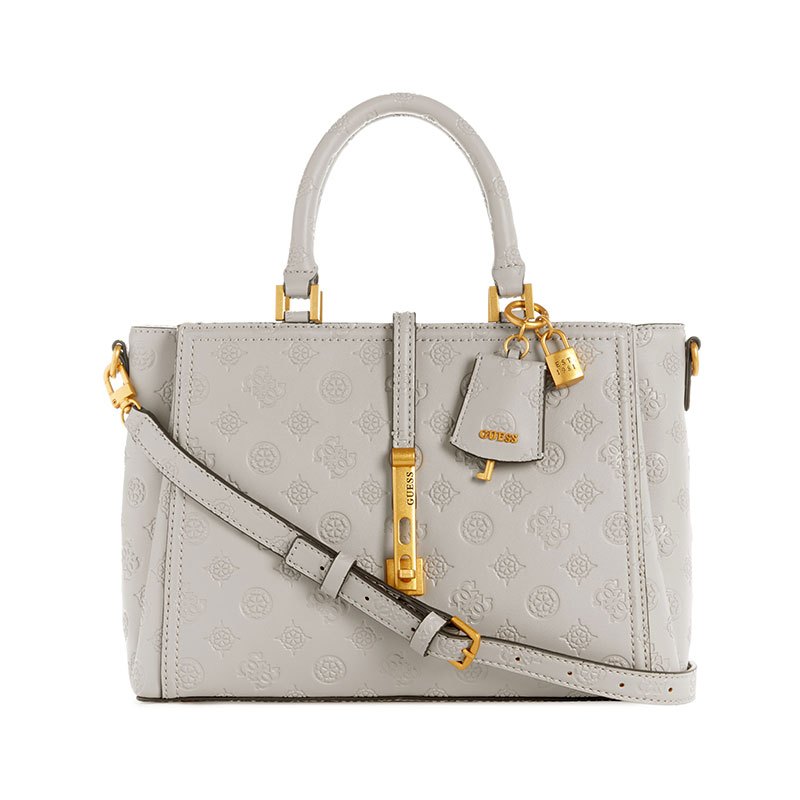 JAMES LOGO GIRLFRIEND SATCHEL - TAS GUESS ORIGINAL WANITA