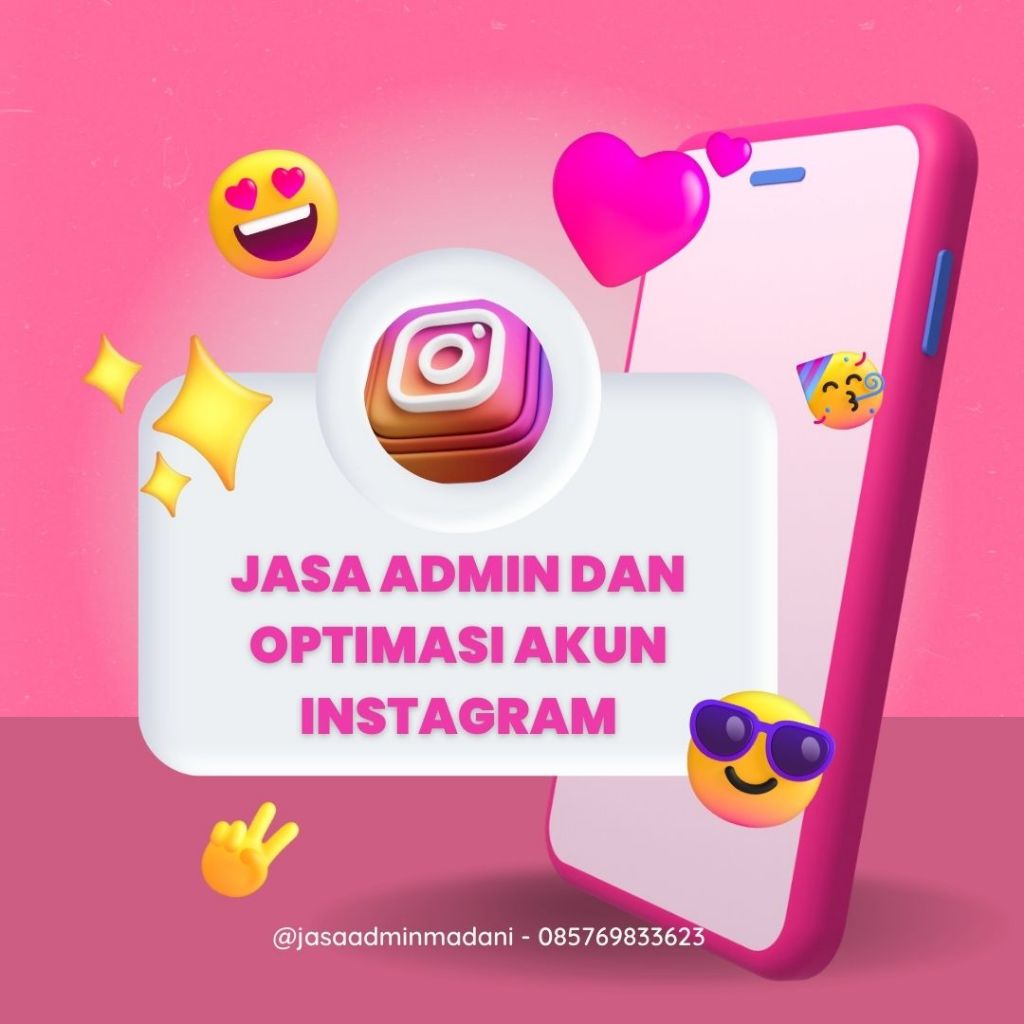 Jasa Admin Manajer Konten Akun Instagram Mingguan
