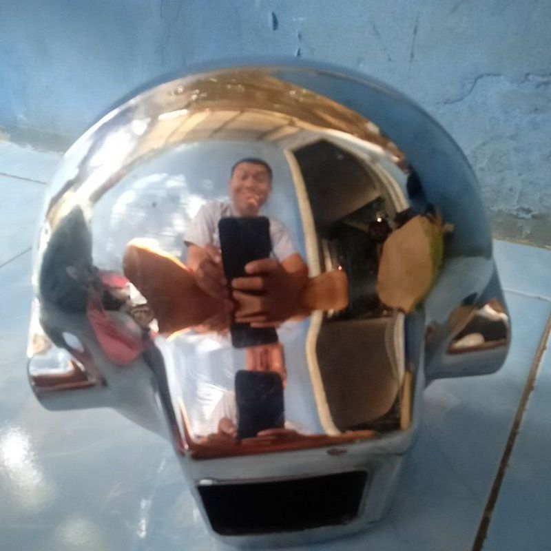 lampu headlamp croom tiger 2000