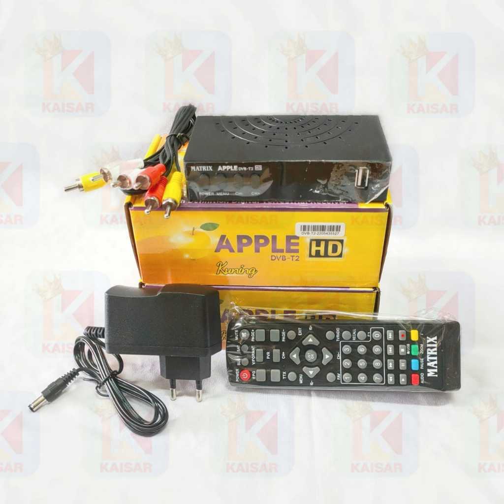 SET TOP BOX MATRIX APPLE KUNING