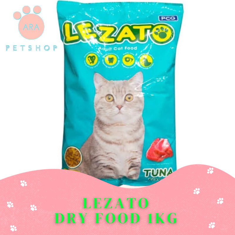 LEZATO Makanan Kucing 1kg