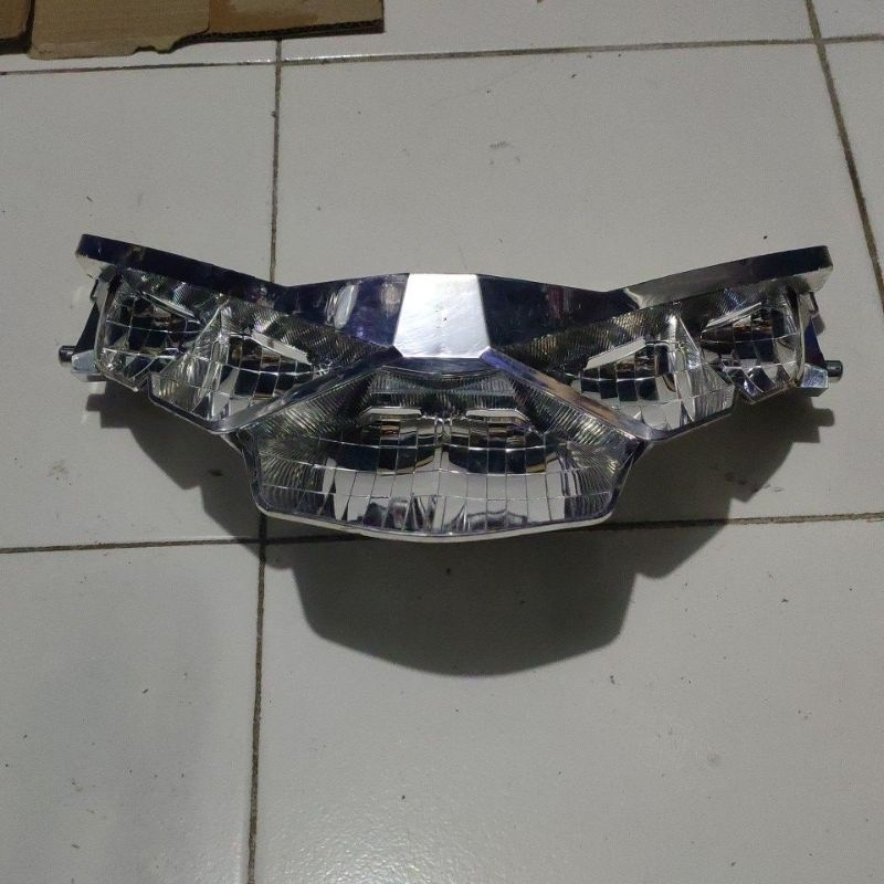 Krum lampu depan Honda PCX 150 CBU 2013 2014 2015 croom crom Krom headlamp lampu depan