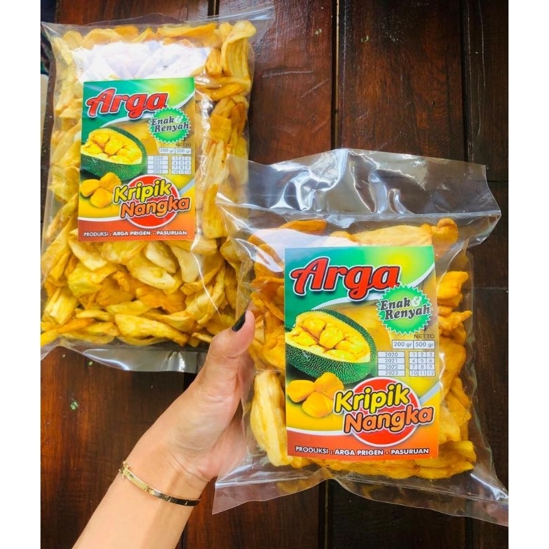 

Keripik Nangka Arga Renyah 200gr 500gr