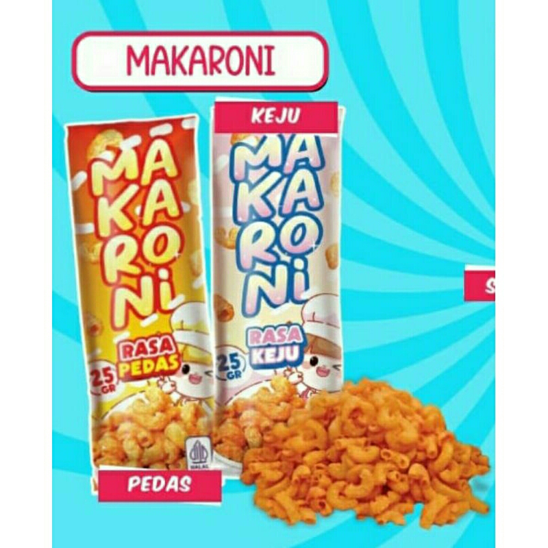 

makaroni asek// jajanan kekinian // jajanan jadul