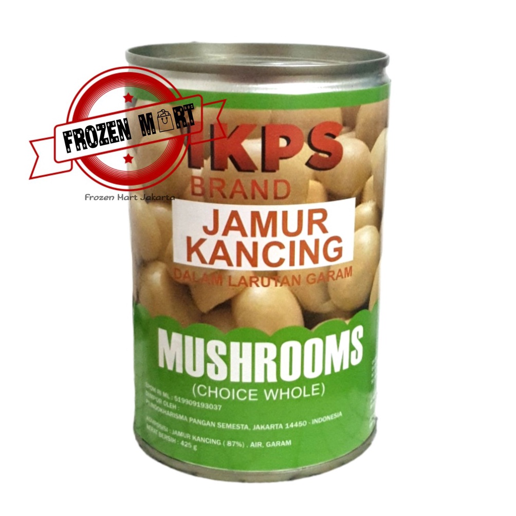 

[❀F53>] IKPS Mushroom Champignons / Jamur Kancing Kaleng 425Gr [280]