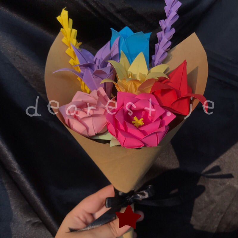 

BUKET BUNGA ORIGAMI MIX
