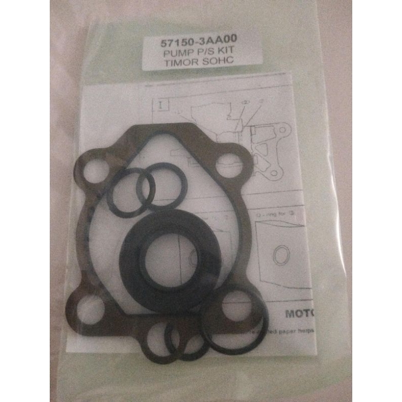 oil seal pump power steering kit up atas timor sohc