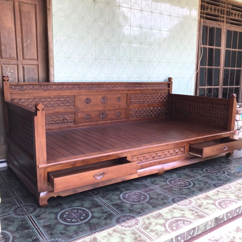 PEPMO BALE JATI JUMBO 250x125 cm JEPARA FURNITURE
