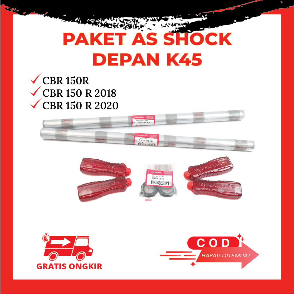 Shock Depan CBR 150R - As shock depan CBR 150R - CBR 150 Old & New Kode K45