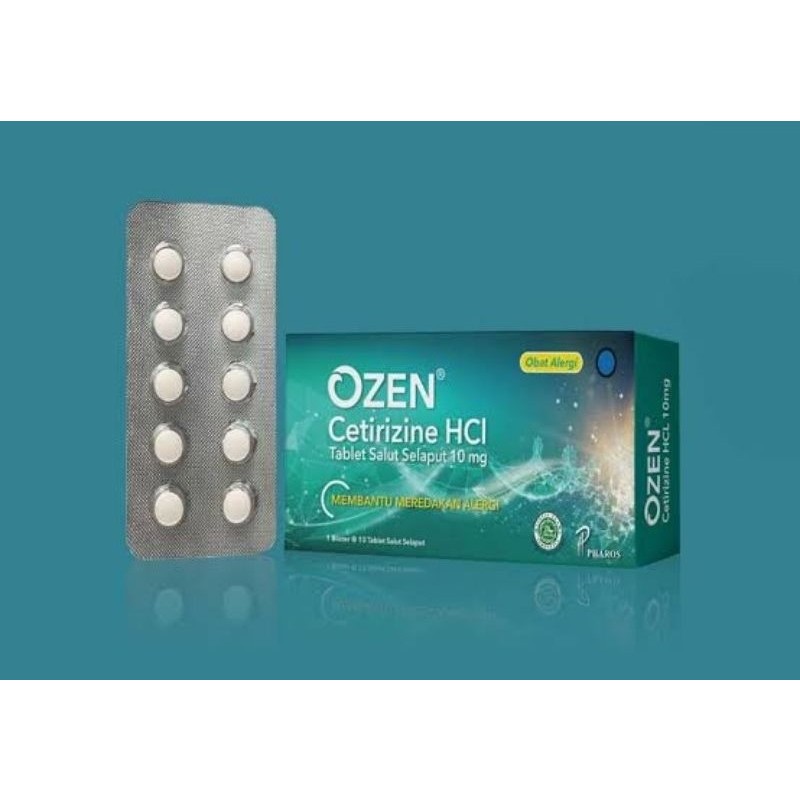 OZEN tablet obat alergi