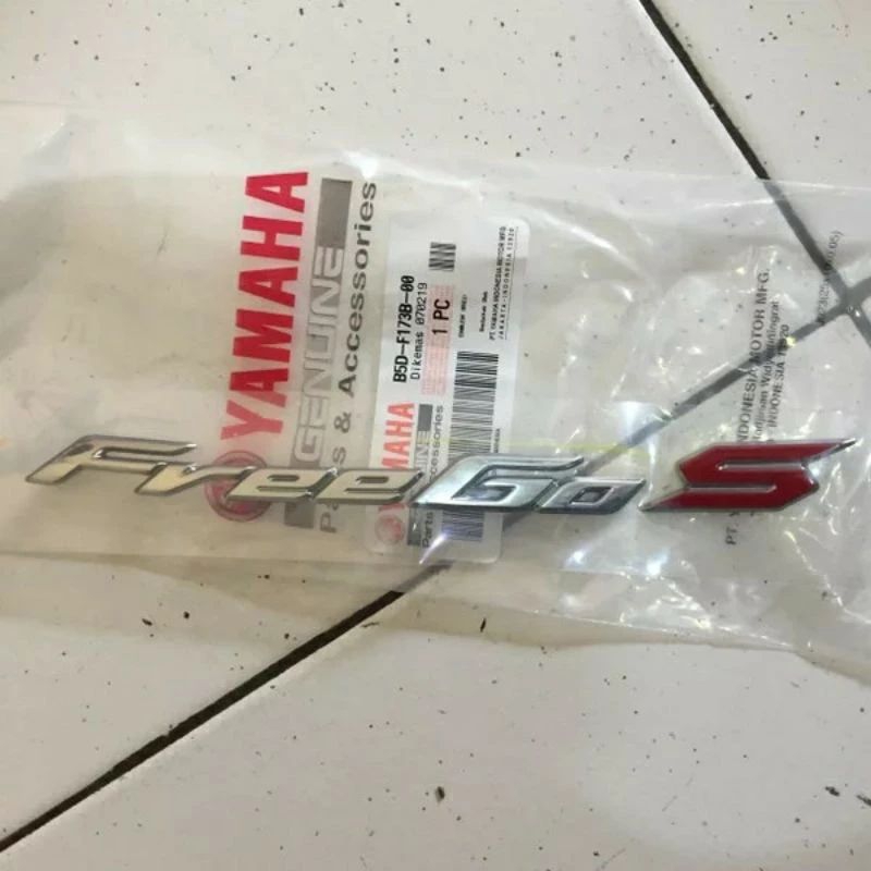 Emblem 3D Yamaha Freego S Original satuan