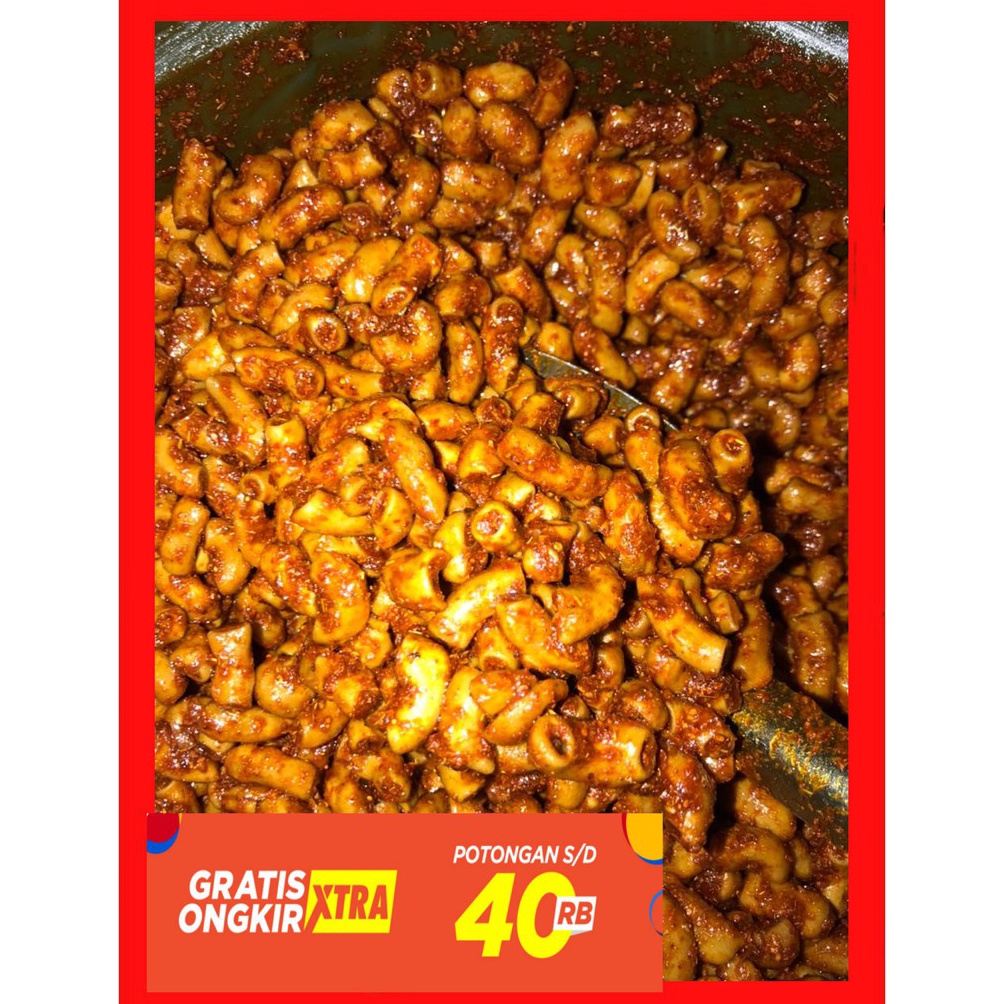 

[❄L72(] 1 KG MAKARONI BANTET TASIKMALAYA - TIDAK KERAS TIDAK ALOT GURIH PEDAS TOPP MurrrMerrr