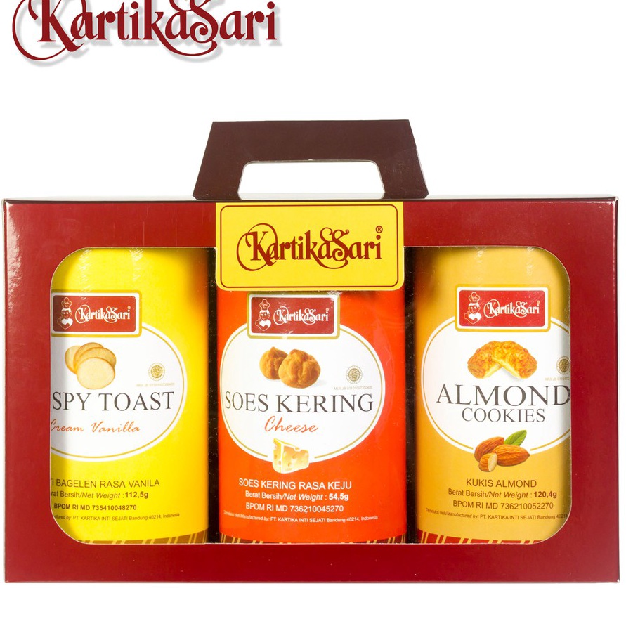 

TIPE BKV246 Hampers Kue Kering Kaleng - Cans