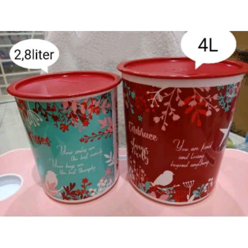 Mother's day canister Toples Tupperware mother canister