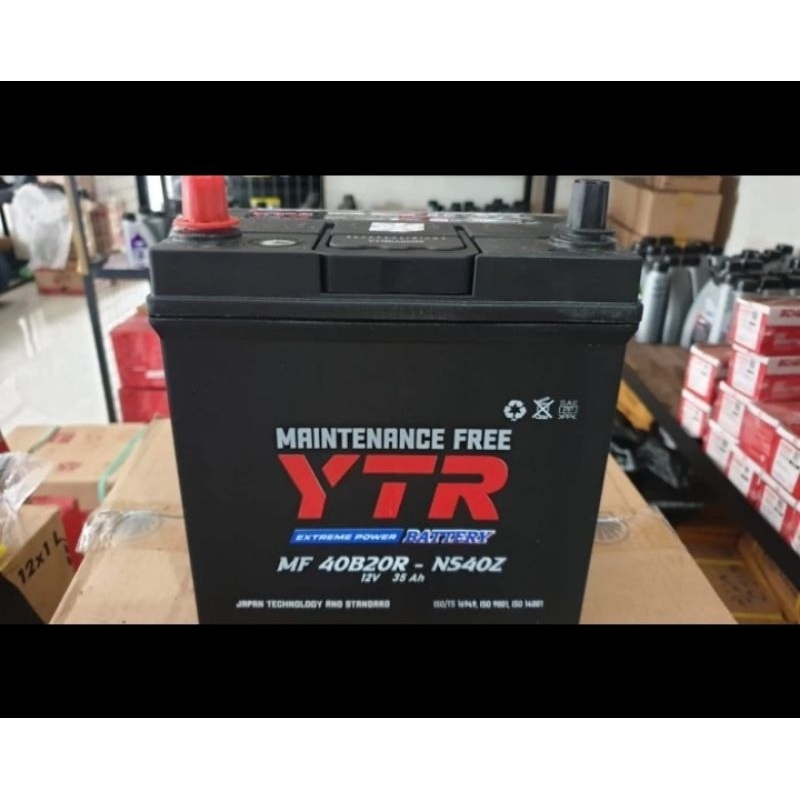 Aki Mobil YTR NS40z NS40 z 36B20R 36B20L 35ah MF Kering