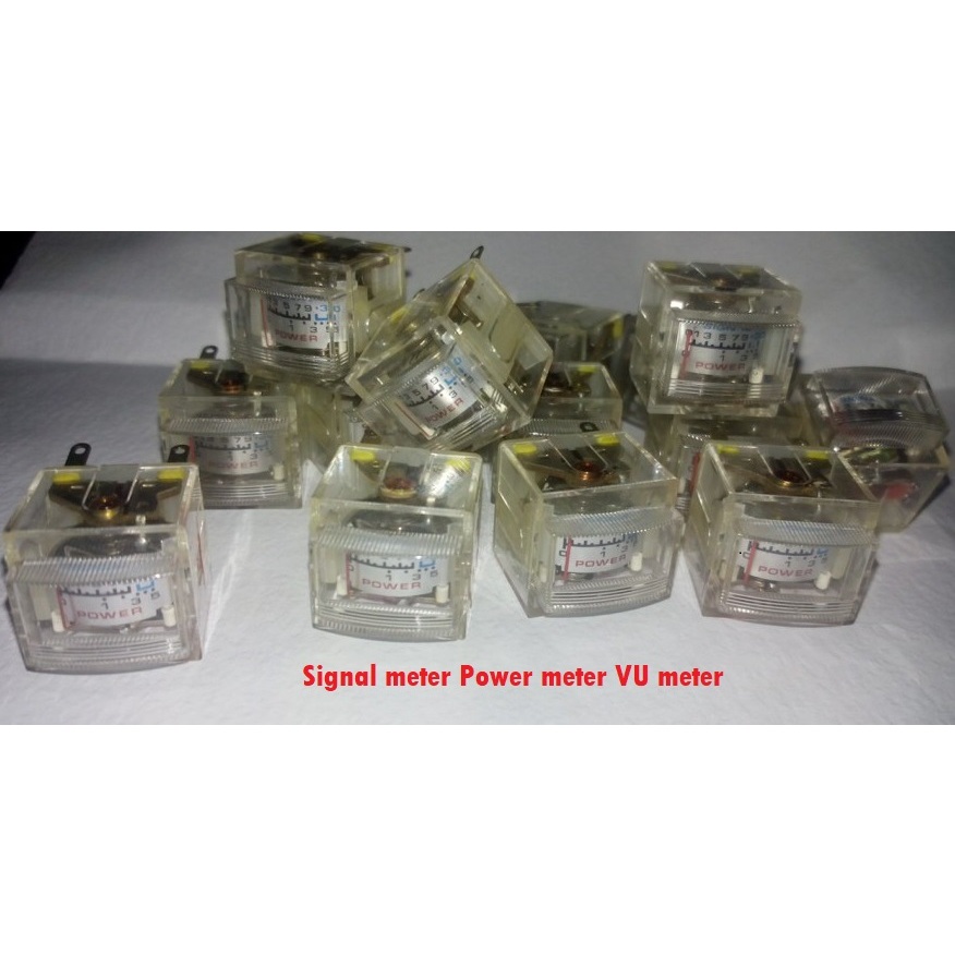 Signal meter Watt meter VU meter mini