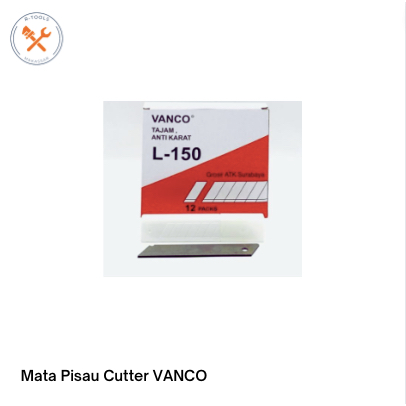 

Refill Cutter Blade / Isi Pisau Cutter Besar / VANCO L-150
