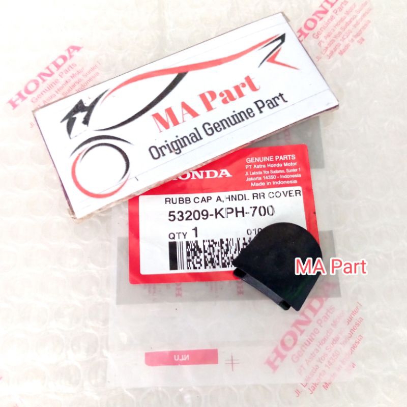 CAP KARET TUTUP CHOKE CUK BATOK LAMPU DEPAN BAGIAN BELAKANG SUPRA X 125 2007-2014 ORIGINAL 53209KPH7