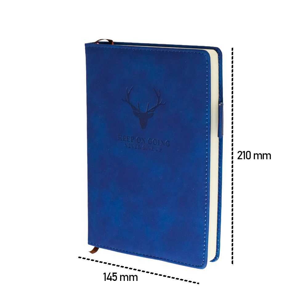 

HJK Tlevino Buku Catatan Harian Notebook Diary Cover Kulit 180 Lembar A5 - CW-5025