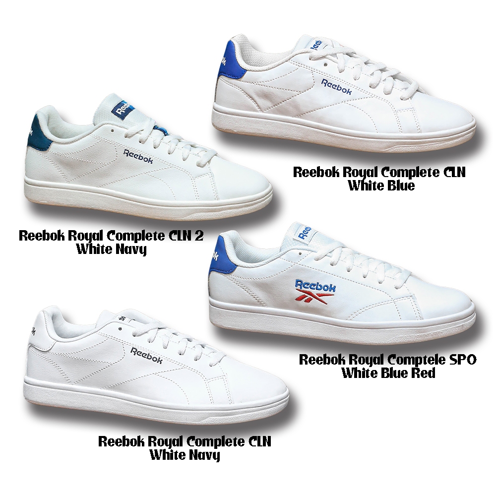 Sepatu Sneakers Reebok Royal Complete CLN SPO White Original BNIB