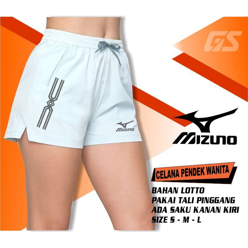 Celana voli mizuno cewek celana pendek olahraga wanita