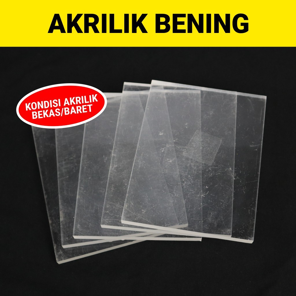 

Fast Print Kaca Akrilik Lembaran Bening Transparan Ukuran 13x10 CM