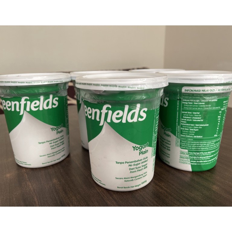 

[✧E52<] Greenfields Yogurt Yoghurt plain 1 kg 1kg Must Get it