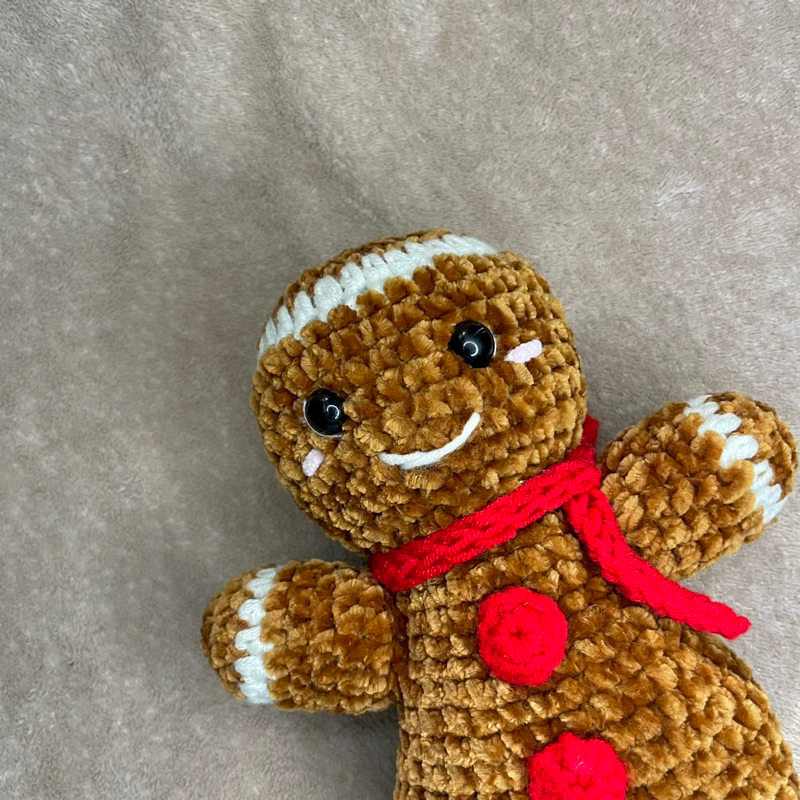 Boneka Rajut  gingerbead handmade gift natal