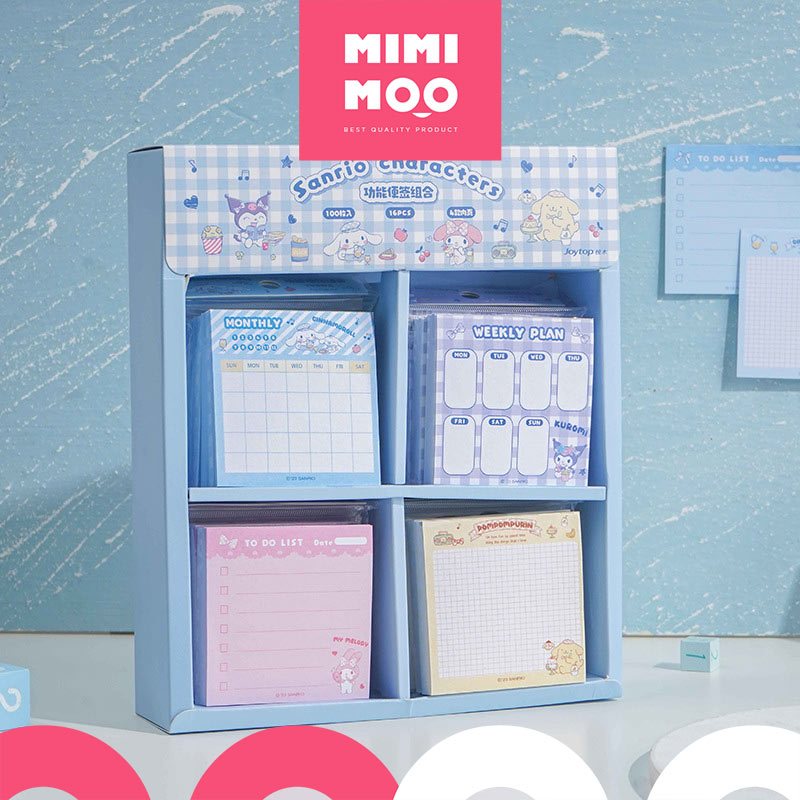 

MIMIMOO Mini Memo To Do List Weekly Plan Sanrio Cinnamoroll Kuromi