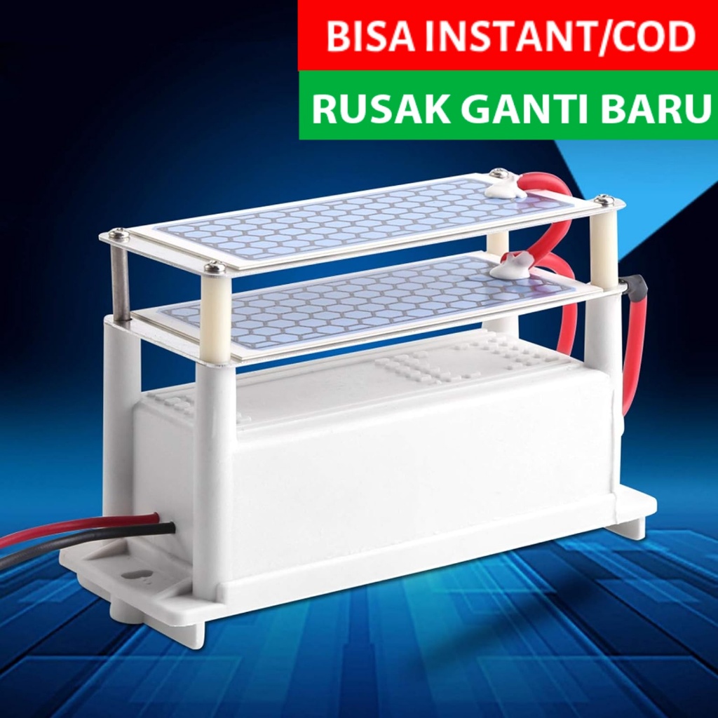 (BISA INSTANT/COD) Mesin Ozon Ozonizer Generator 10g/h Air Purifier Sterilizer DIY Alat Pembuat Ozon
